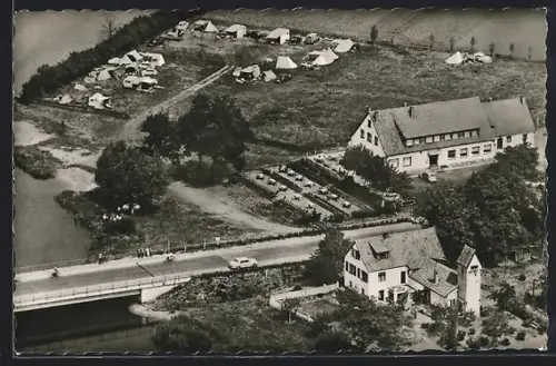 AK Rethem, Gasthaus Rethemer Fähre, Campingplatz