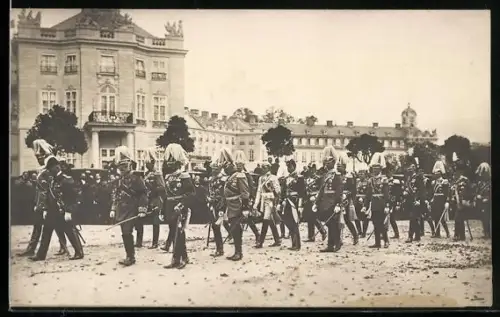 AK Karlsruhe, Beisetzung des Grossherzogs Friedrich von Baden 1907