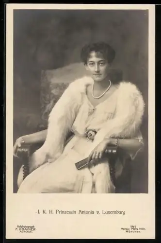 AK I. K. H. Prinzessin Antonia v. Luxemburg