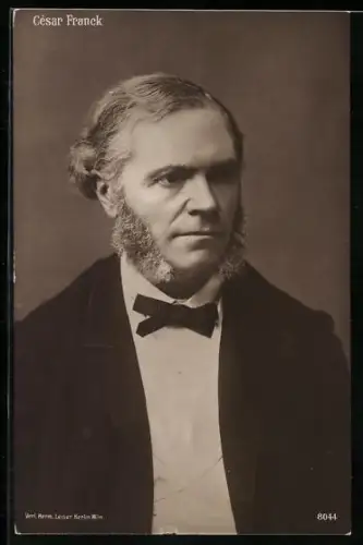 AK Portrait von César Franck, Komponist
