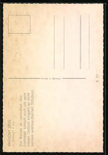 AK Anthony Steel in Winnetou II. Teil, Filmszene