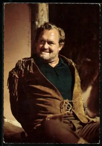 AK Walter Barnes als gefesselter Baumann in Unter Geiern