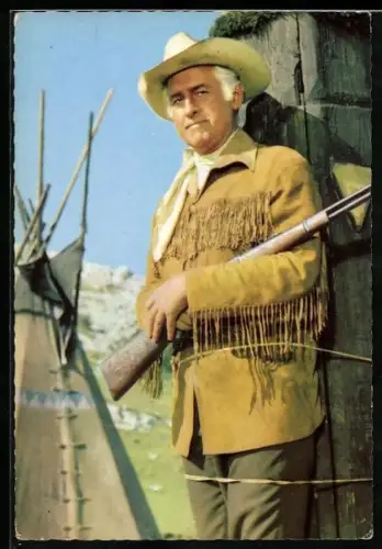 AK Stewart Granger in Unter Geiern, Filmszene