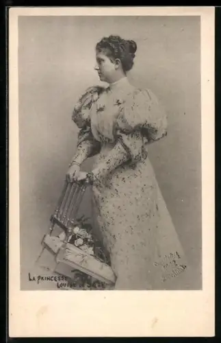 AK Prinzessin Louise von Sachsen