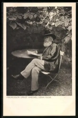 AK Jena, Professor Ernst Haeckel 1908, Zoologe
