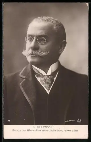 Foto-AK Aussenminister Delcasse