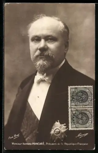 AK Raymond Poincaré, Président de la République Francaise