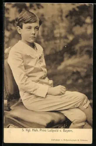 AK SKH Erbprinz Luitpold von Bayern