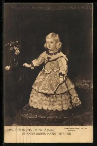 AK Infantin Donna Maria Theresia