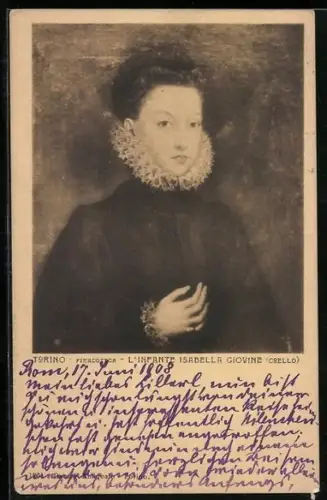 AK L`Infante Isabella Giovine