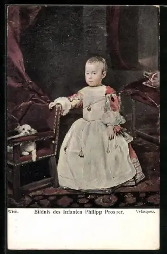 AK Bildnis des Infanten Philipp Prosper