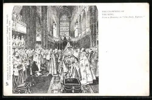 AK The crowning of King Edward VII