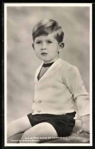 AK The young Duke of Cornwall