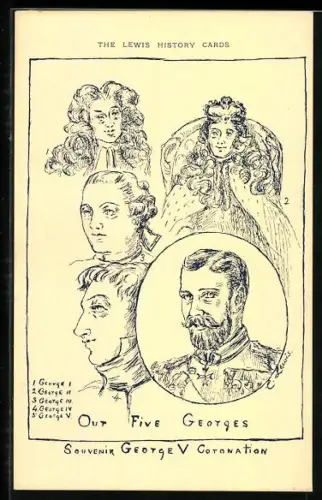 AK Five different King Georges