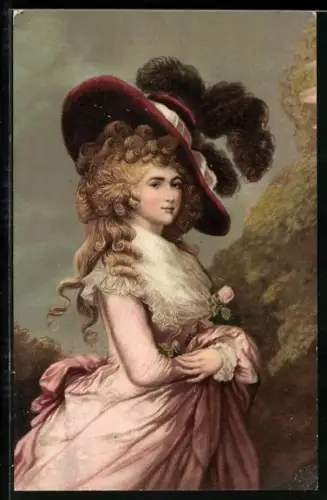 AK Portrait of the Duchess of Devonshire