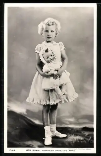 AK Princess Anne with a puppet