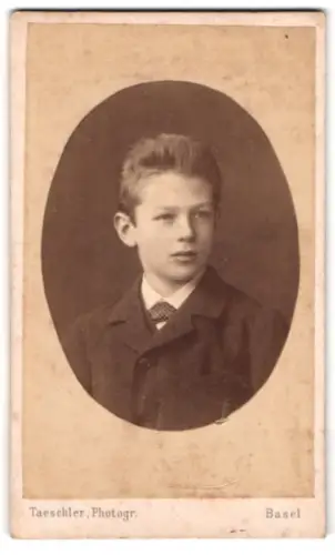 Fotografie Taeschler, Basel, Porträt eines jungen Mannes