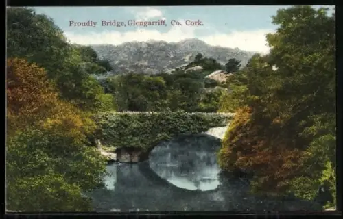 AK Glengariff /Co. Cork, Proudly Bridge
