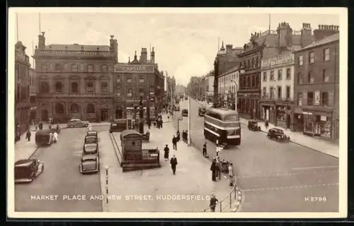 AK Huddersfield, Market Place and New Street