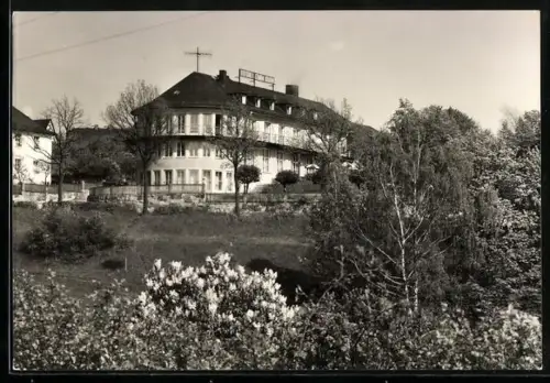 AK Saalburg /Saale, FDGB-Heim Hermann Schlimme