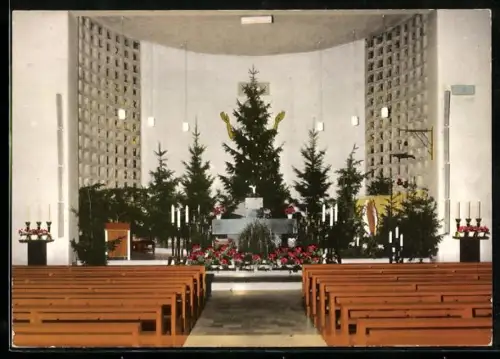 AK Harkebrügge, St. Marien Kirche, Weihnachtsaltar