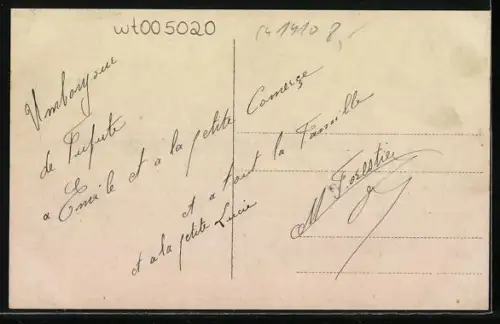 AK Mainz, Stadtansicht vom Stephansturm, Dom, Rheinbrücke