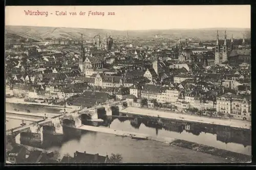 AK Würzburg, Total von der Festung aus