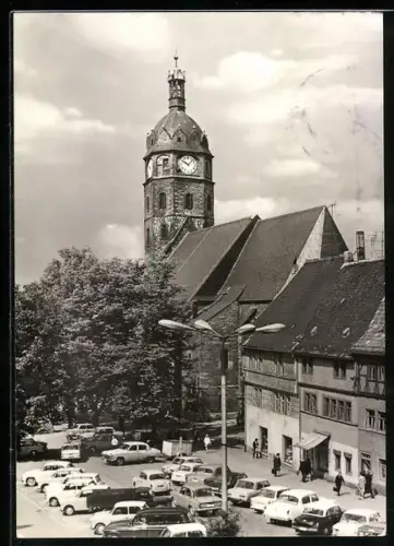 AK Sangerhausen, Marktplatz