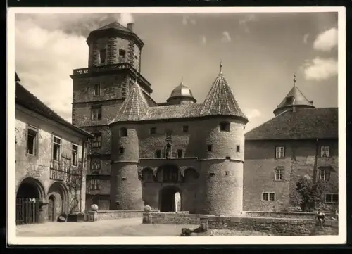 AK Würzburg, Veste Marienberg, Scherenbergtor nach Wiederherstellung 1937