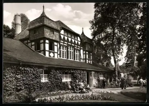 AK Bad Salzhausen /Oberhessen, Badehaus