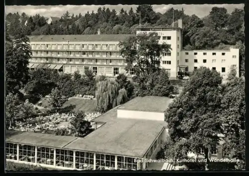 AK Bad Schwalbach, Kurhotel und Wandelhalle