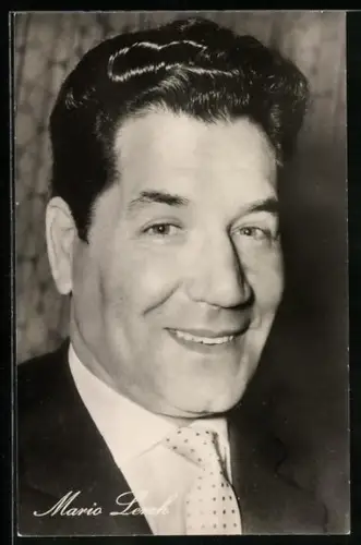 AK Schauspieler Mario Lerch spielte u.a. im Film Rivalen am Steuer