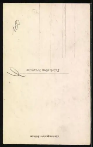 AK Schauspieler René Navarre im Porträt