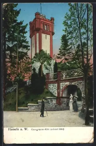 AK Hameln a. W., Georgsturm-Klüt