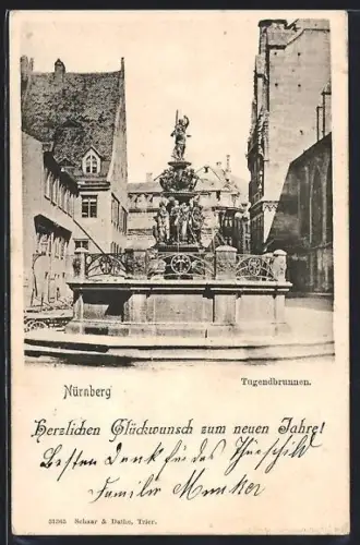 AK Nürnberg, Tugendbrunnen
