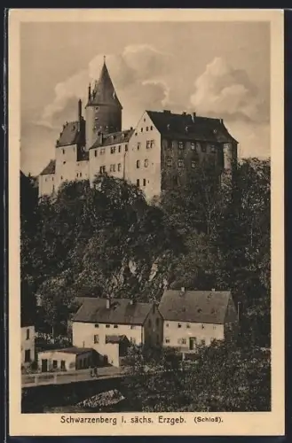 AK Schwarzenberg i. sächs. Erzgeb., Schloss