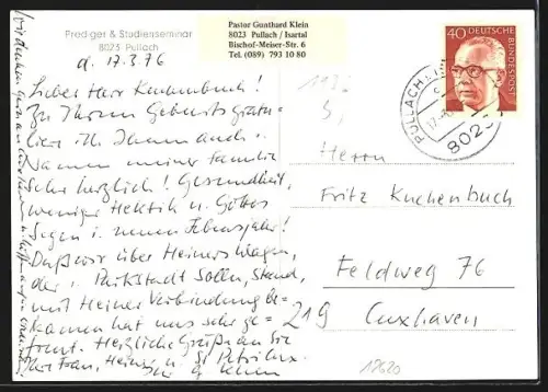 AK Pullach /Isartal, Prediger- und Studienseminar