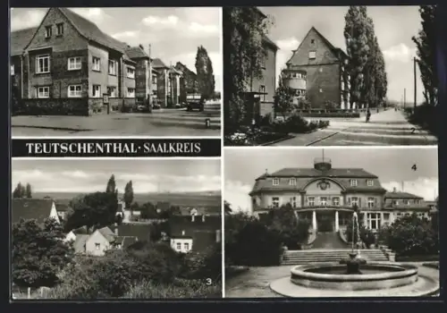 AK Teutschenthal /Saalkreis, Rat der Gemeinde, Polytechnische Oberschule, Agraringenieurschule des VdgB Friedrich Wehmer