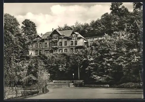 AK Tharandt, Ferienheim des VEB Braunkohlenwerk Franz Mehring