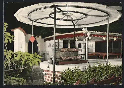 AK Kaiserslautern, Café-Restaurant Bremer Hof, Spiessbraterei mit Drehspiess, Inh. Fam. Günther Lutz