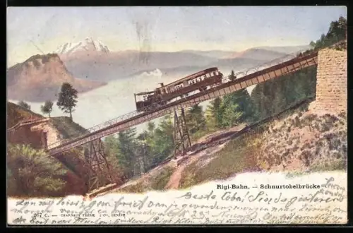 AK Rigi-Bahn, Schnurtobelbrücke
