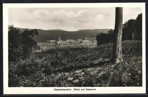 AK Kaiserslautern, Blick zur Kaserne