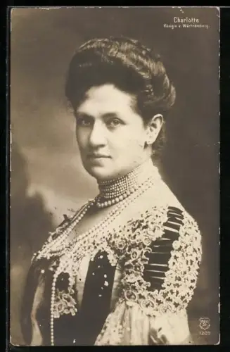 AK Protrait von Charlotte, Königin von Württemberg