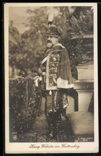 AK König Wilhelm von Württemberg in Uniform