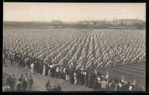 AK Leipzig, 1. Deutsches Arbeiter-Turn- und Sportfest 1922, Eröffnungsfeierlichkeiten