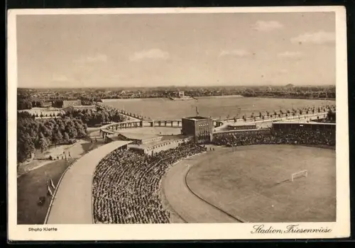 AK Breslau, 12. Deutsches Sängerbundfest 1937, Stadion Friesenwiese