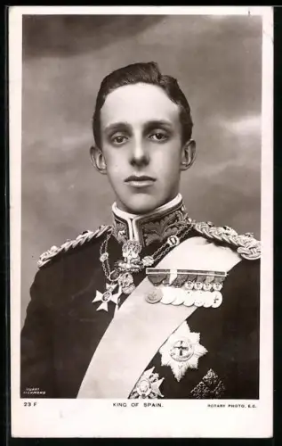 AK König Alfons XIII. von Spanien, King of Spain