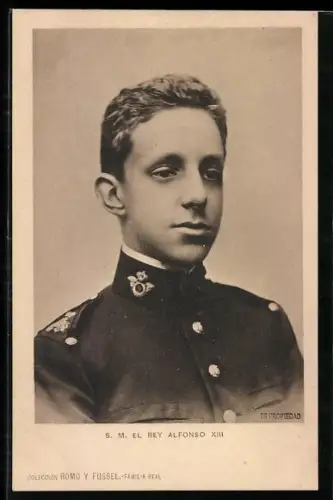 AK König Alfonso XIII von Spanien