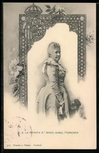 AK Maria Isabel Francisca von Spanien