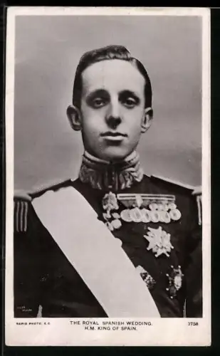 AK The Royal Spanish Wedding - H.M. King of Spain